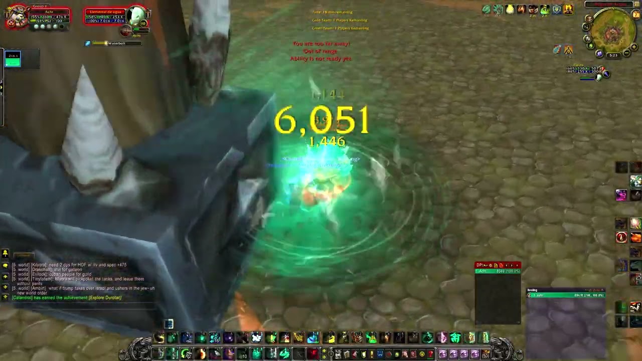 Frost Mage vs Windwalker Monk