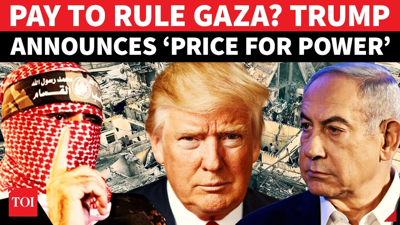 &lsquo;Pay $1 Billion, Rule Gaza&hellip;&rsquo;: Trump Puts Price Tag On Palestinian State&rsquo;s Peace & Power | Watch