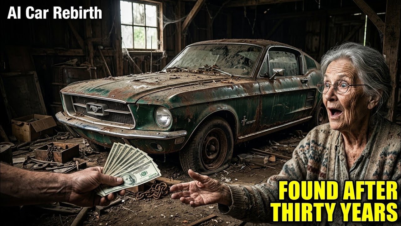 ASMR Car Restoration: Highland Green 1968 Ford Mustang Fastback | Rust to Pristine Full Rebuild