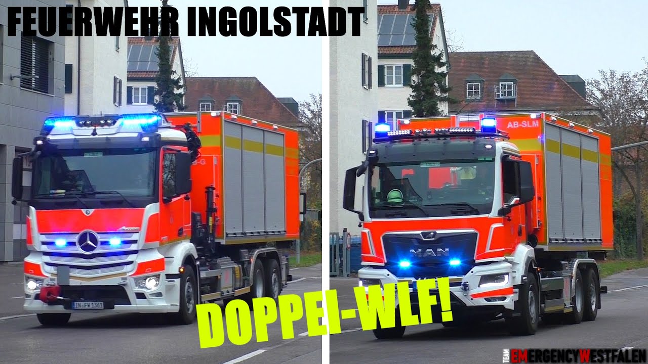 [DOPPEL-WLF & FF STADTMITTE! 🚒] - BERUFS- & FREIWILLIGE FEUERWEHR INGOLSTADT!