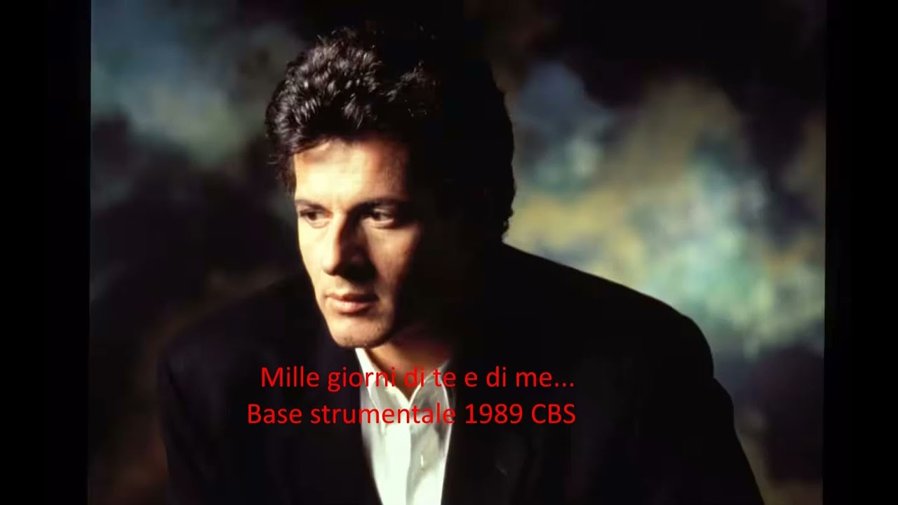 Base Musicale #8  Mille giorni di te e di me - 1989 CBS