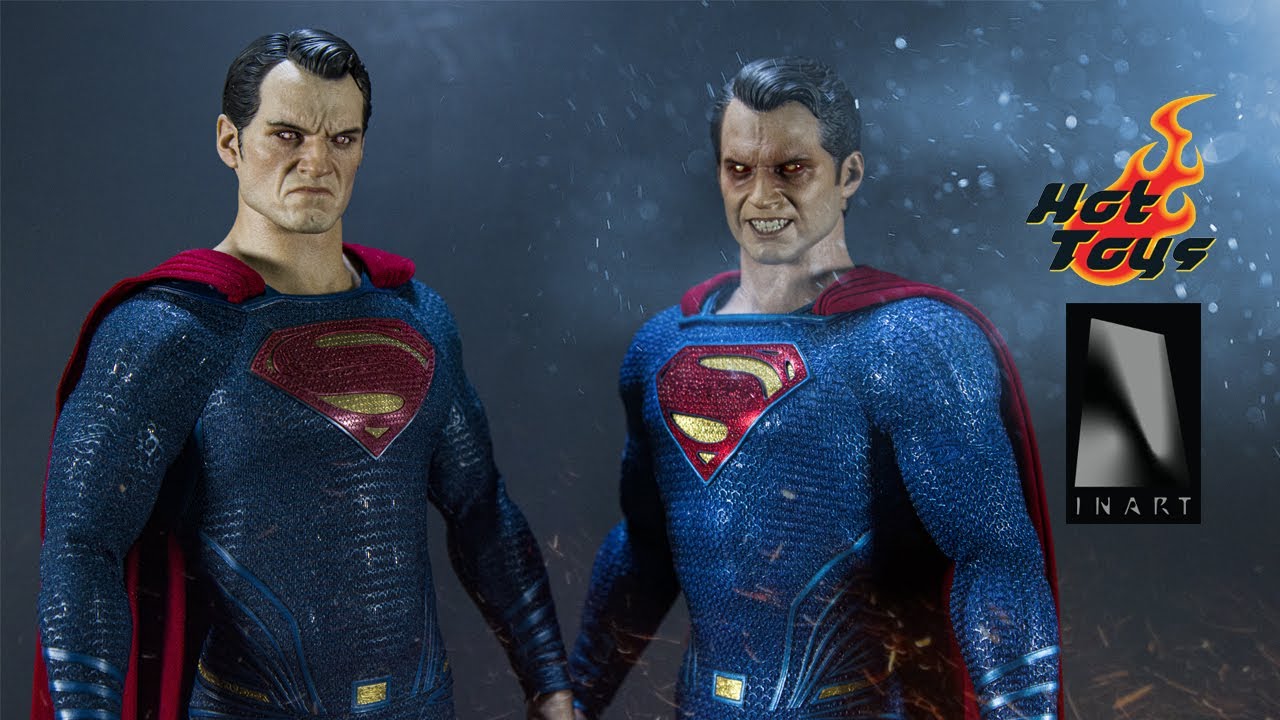 Inart Man of Steel vs Hot Toys Superman