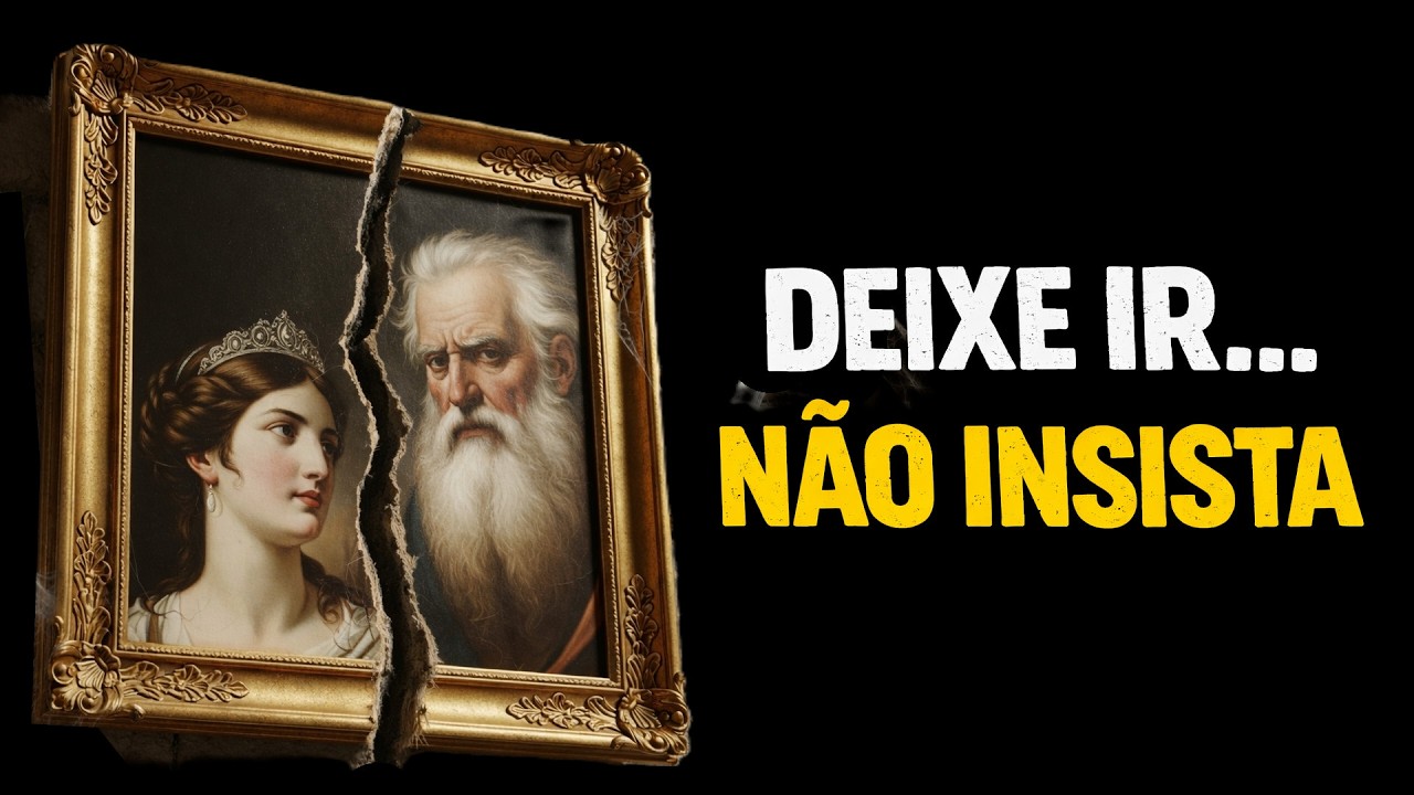 Se dói insistir, é porque chegou a hora de deixar ir...