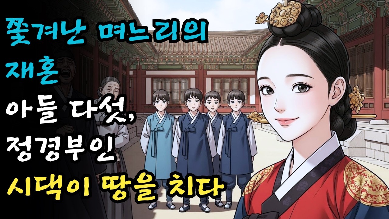 아들 못 낳는다며 쫓겨난 며느리, 재혼 후 아들 다섯 낳고 정경부인이 된 통쾌한 복수극 | 조선 |야담