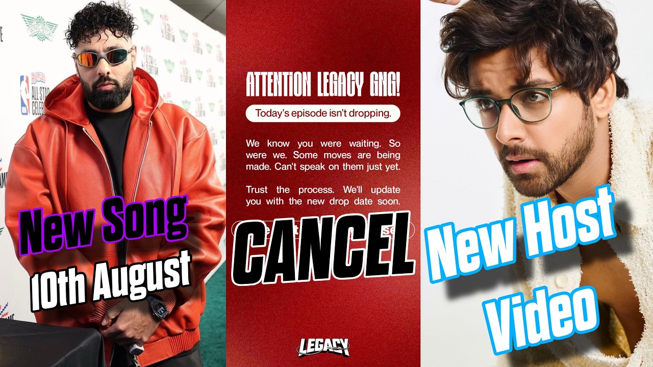 BADSHAH NEW SONG | LEGACY EPISODE CANCEL | HUSTLE 5 HOST REVEAL | VICHAAR NEW SONG | VIJAYDK ALBUM