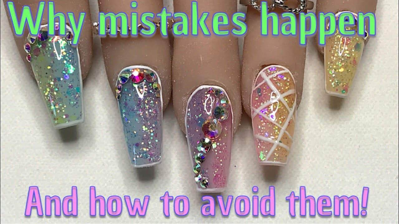 Making Mistakes & How to Avoid Them! | Acrylic Nails | Nail Sugar