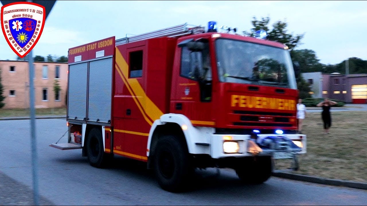 🚨 TLF  16/25 + LF 10/6 Feuerwehr Stadt Usedom