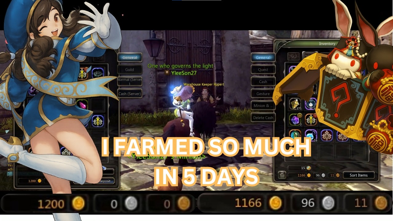 Best Guide On How To Farm Gold Part 2 - (No Cash, Realistic Result) | Dragon Nest Classic 2025