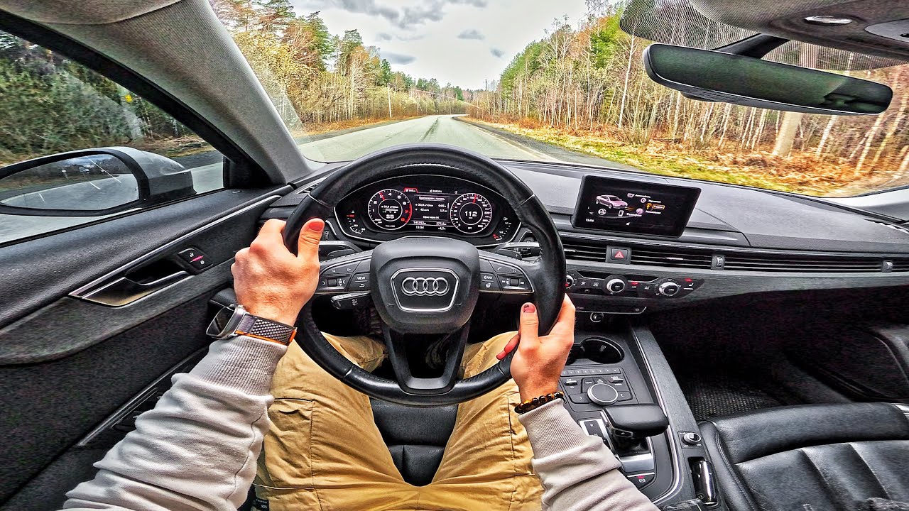 2017 Audi A4 1.4 S-tronic - POV ТЕСТ-ДРАЙВ