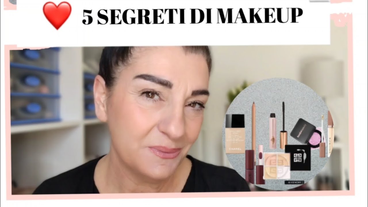 5 SEGRETI DI MAKEUP PER SEMBRARE PIÙ GIOVANE (ALL'ISTANTE). 🌹