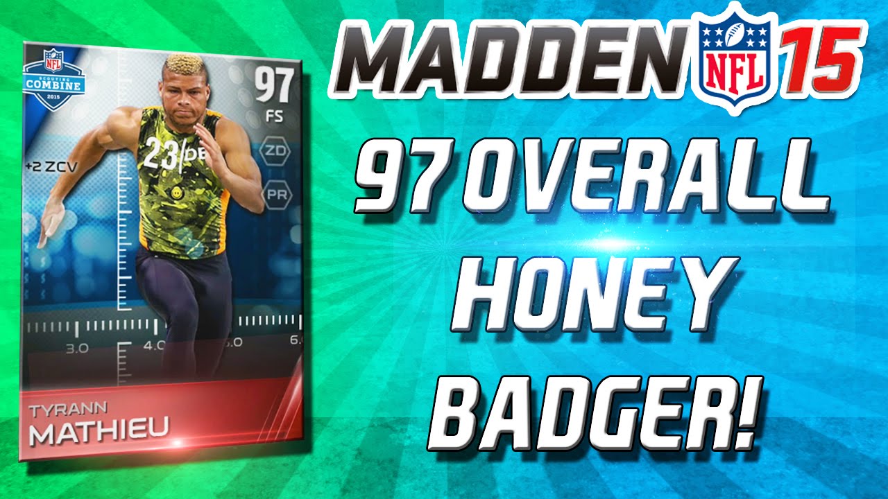 Madden 15 Ultimate Team - HONEY BADGER! 97 OVERALL! ALL-MADDEN BUNDLE! - MUT 15