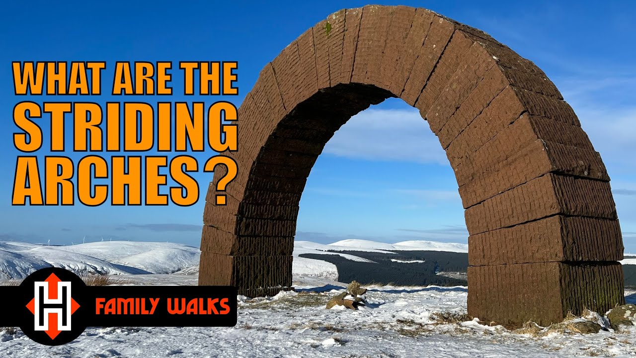 The Striding Arches of Cairnhead | Moniaive, Dumfries & Galloway, Cairnhead | Sculptures on Mountain