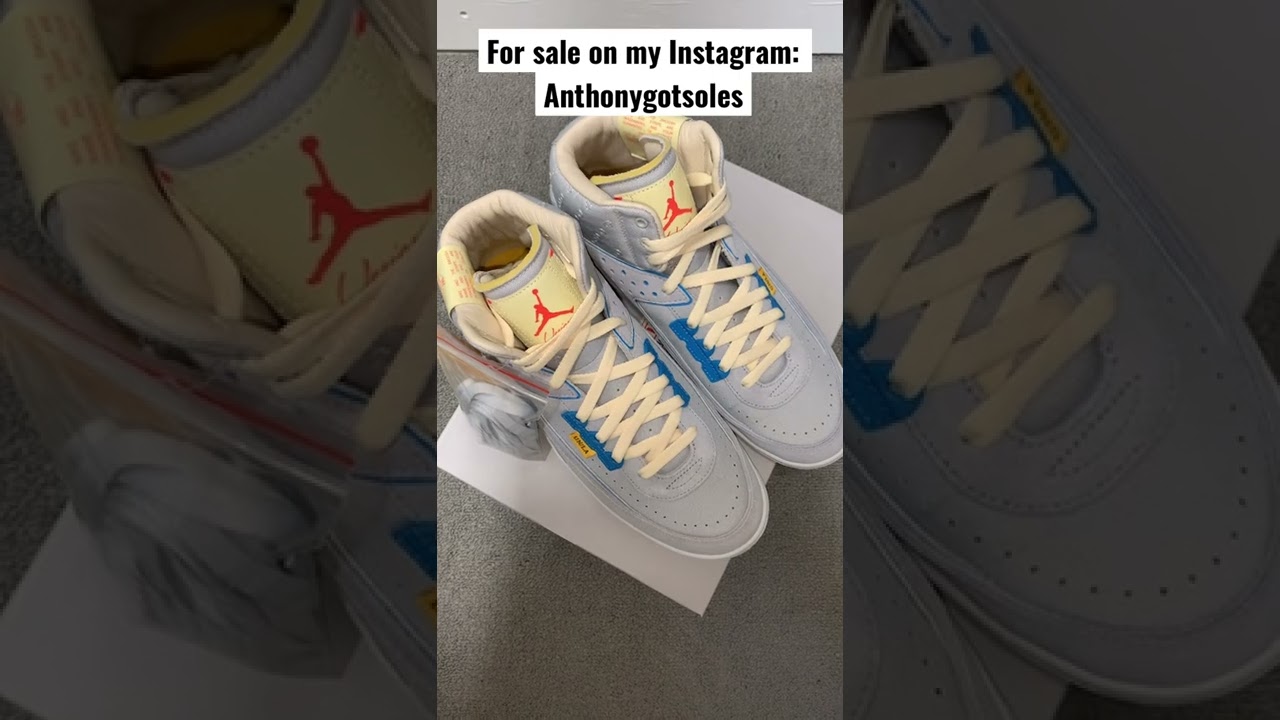 Jordan 2 Retro UNION Grey Fog