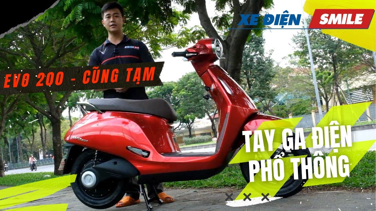 [Review Trải Nghiệm] EVO 200 sau 1 thời gian ra mắt | Xe Điện Smile 088.889.8850