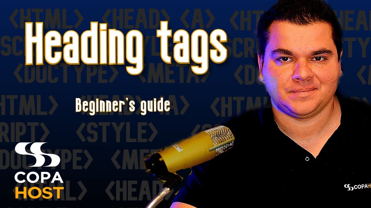 HTML Heading tags | The H1, H2, H3 and HR tags | Lesson #03