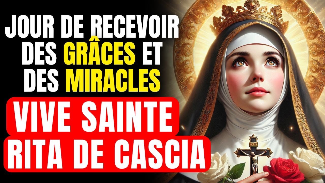 PRIÈRE SPÉCIALE POUR LE JOUR DE SAINTE RITA DE CASCIA – JOUR DE RÉCEPTION DE GRÂCES ET DE MIRACLES