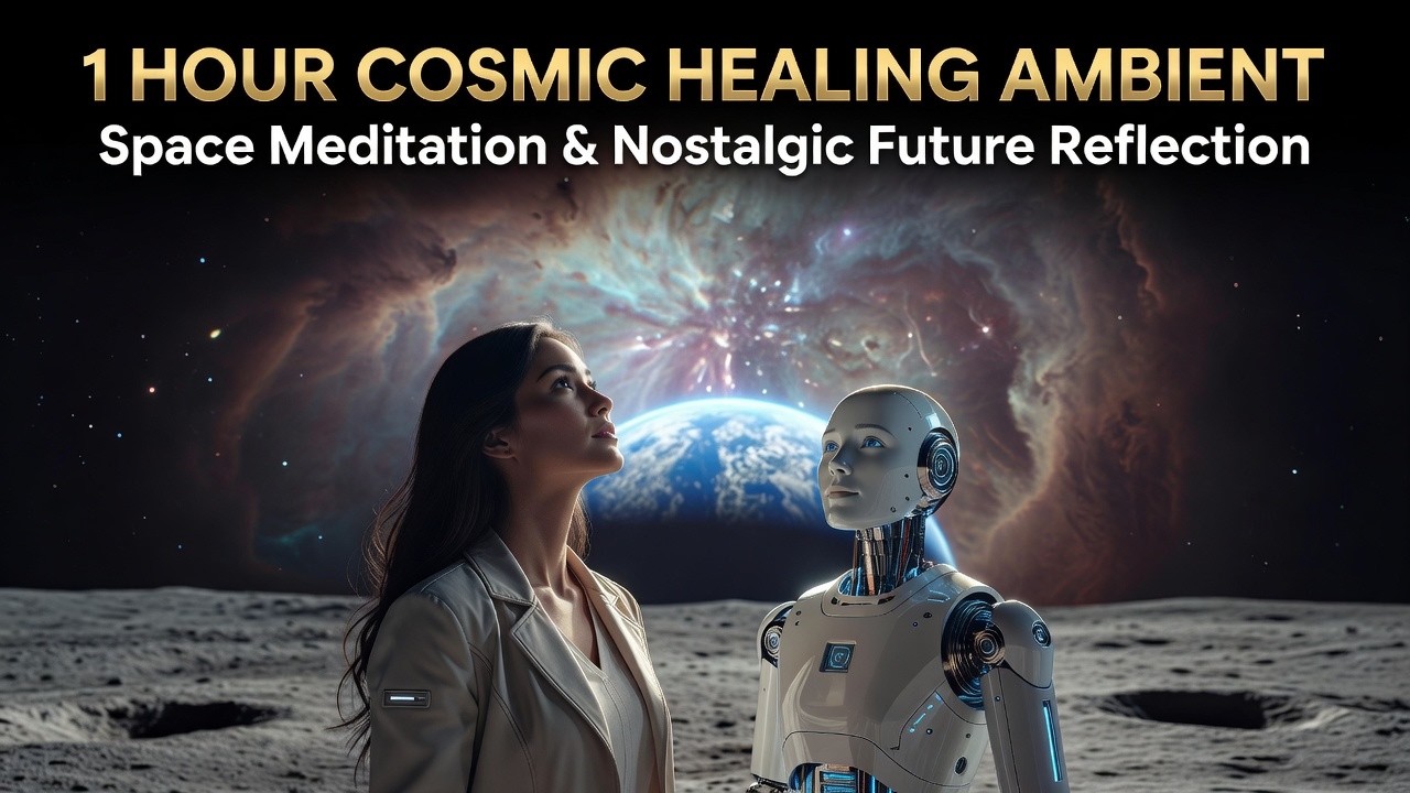 1 Hour Cosmic Healing Ambient | Space Meditation & Nostalgic Future Reflection 🌌