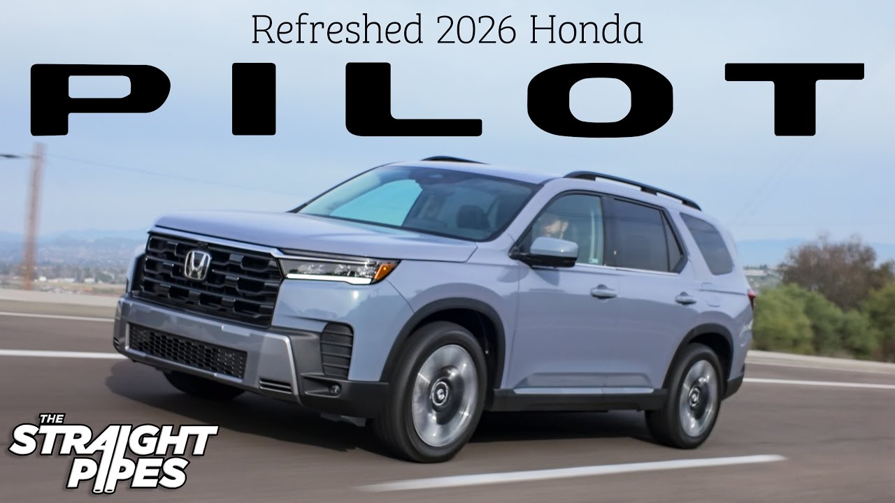 THE REFRESH IT NEEDED! 2026 Honda Pilot Review