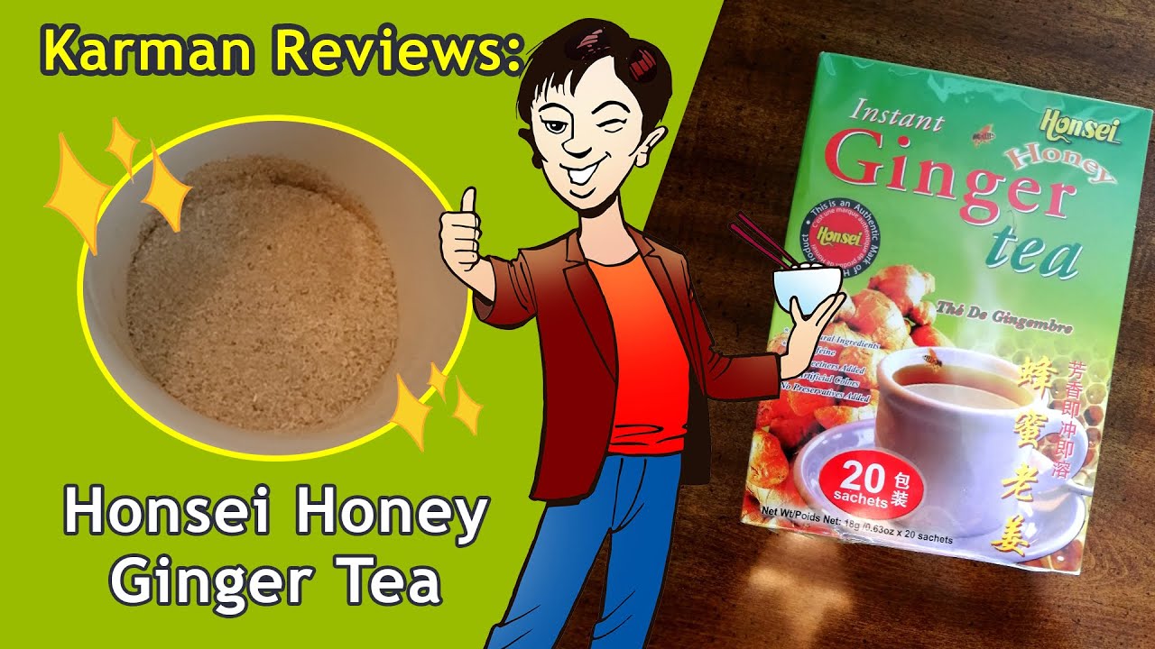 Honey Ginger Tea Honsei | Karman reviews
