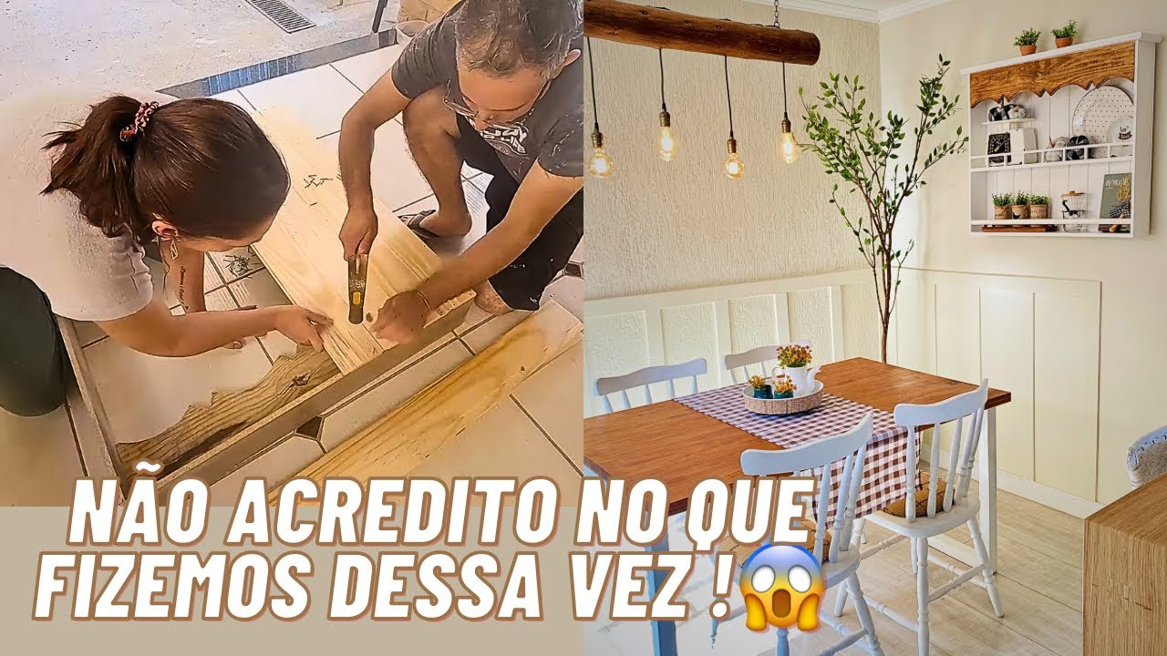 OLHA QUE FIZEMOS NA COZINHA COM PORTA DE GUARDA-ROUPA IDEIAS PARA DECORAR SEM GASTAR MUITO!