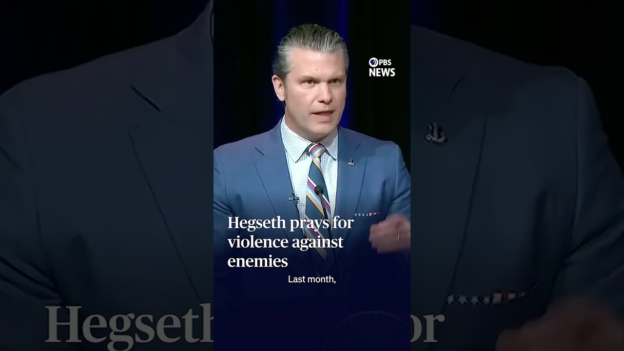 هيغسيث يدعو إلى العنف ضد الأعداء