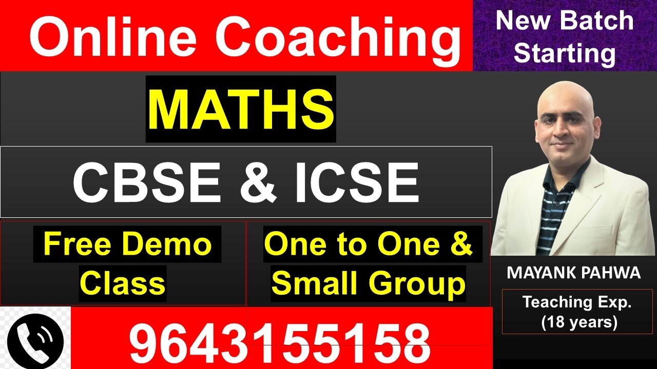 CBSE & ICSE Maths Made Easy | Score 90%+ Guaranteed
