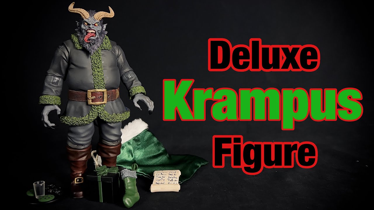 Fresh Monkey Fiction: Krampus Deluxe BBTS Exclusive Naughty or Nice Collection Figure Review