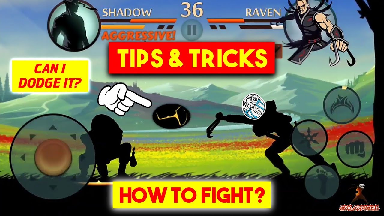 Tips & Tricks | Shadow Fight 2 Tutorial | CSK OFFICIAL
