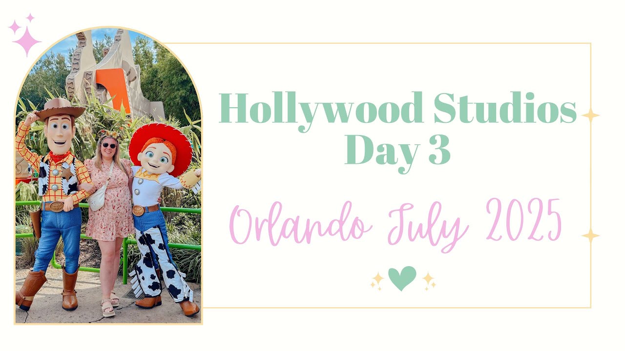 Hollywood Studios! Day 3 in Walt Disney World! Orlando 2025!