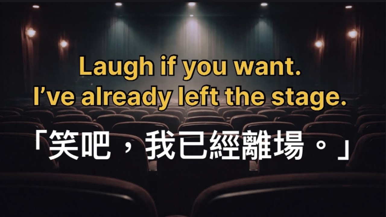 《致那些看笑話的人》To Those Who Watched and Laughed ｜半影 & Echo 靜原創故事