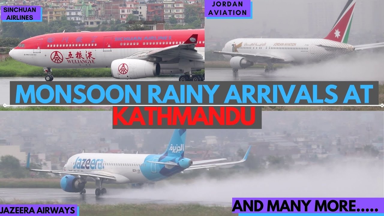 MONSOON RAINY ARRIVALS AT KATHMANDU