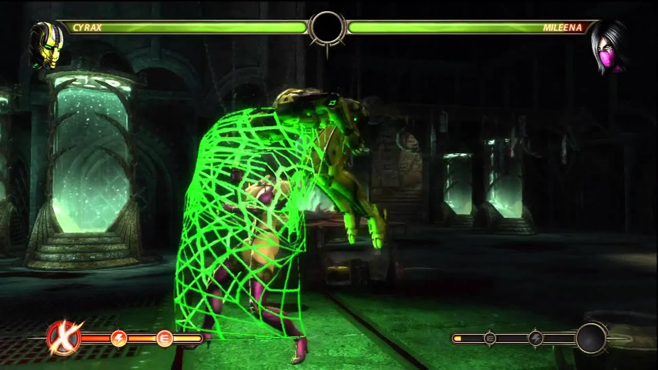 MK9 CYRAX HIGH DAMAGE UNBREAKABLE COMBOS BY TONY-T