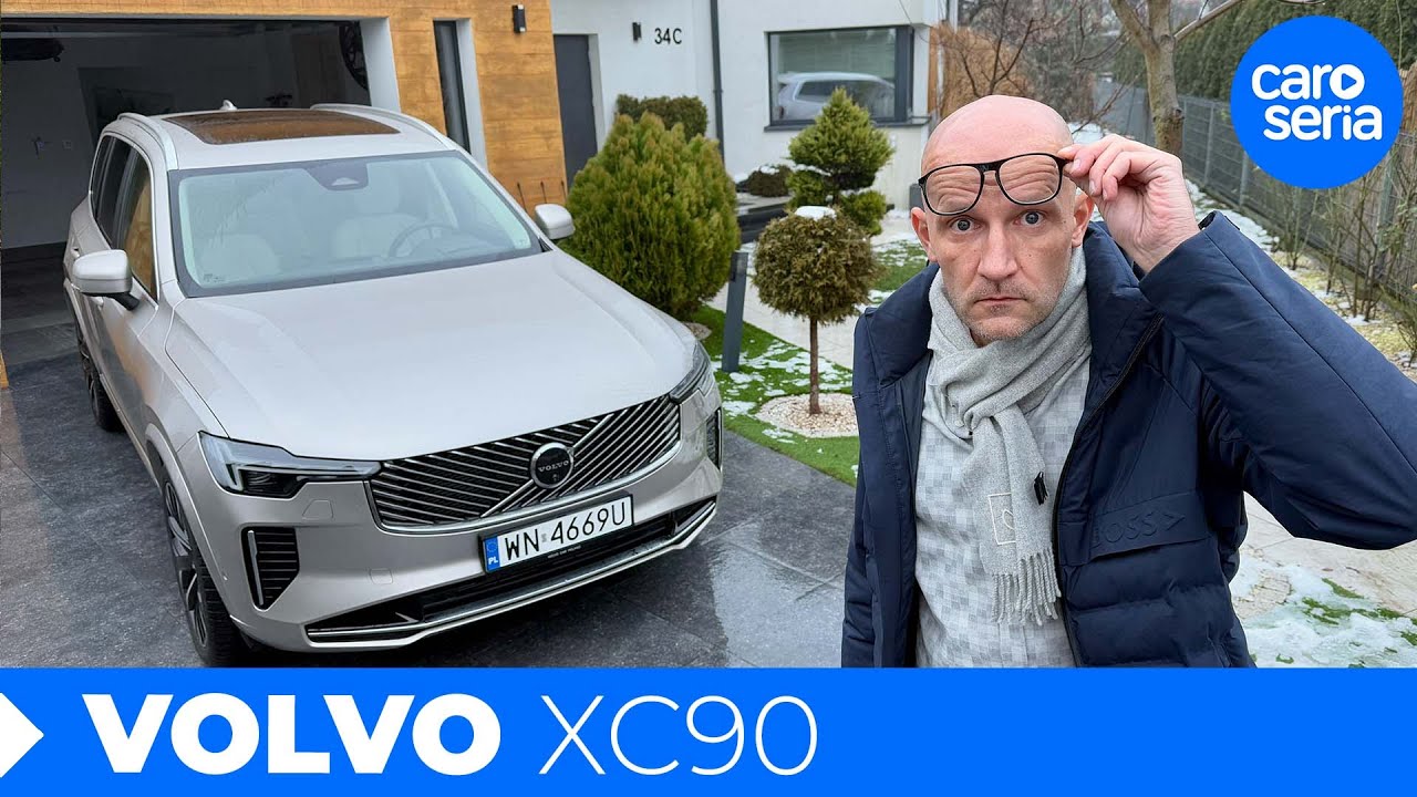 Volvo XC90 T8 (FL), czyli gołym okiem zmian nie widać! (TEST PL/ENG 4K) | CaroSeria