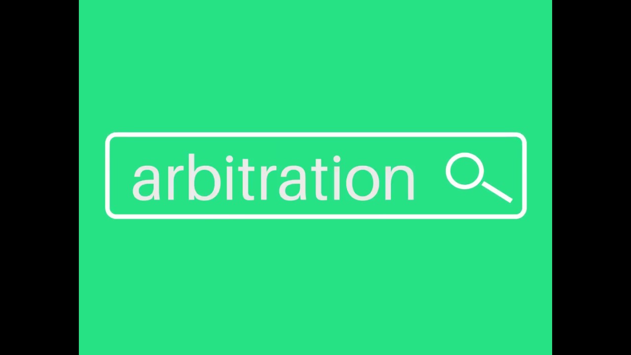 Bart Durham -  Legal Definition: Arbitration