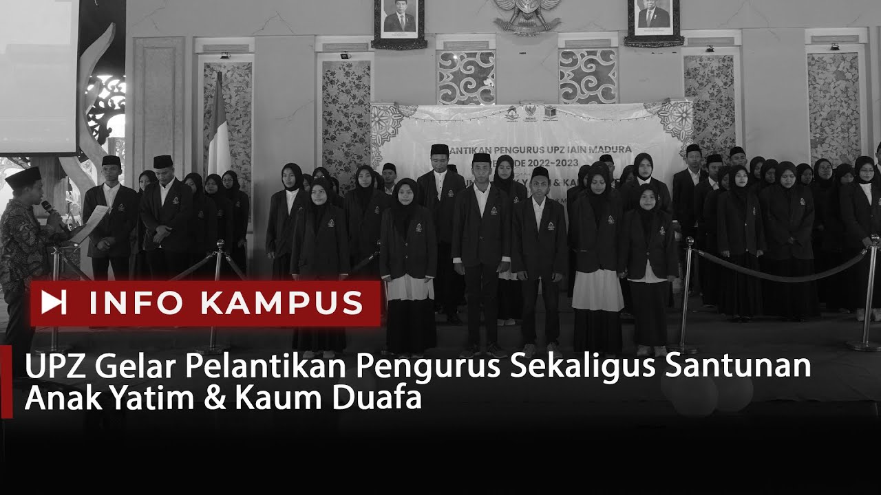 #InfoKampus - UPZ Gelar Pelantikan Pengurus Sekaligus Santunan Anak Yatim & Kaum Duafa