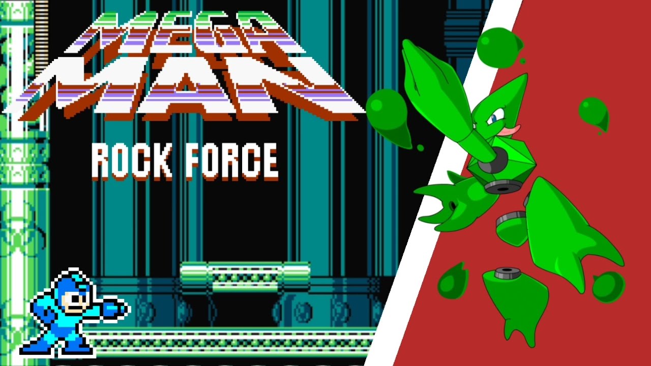 Gameplay : Mega Man Rock Force - Virus Man