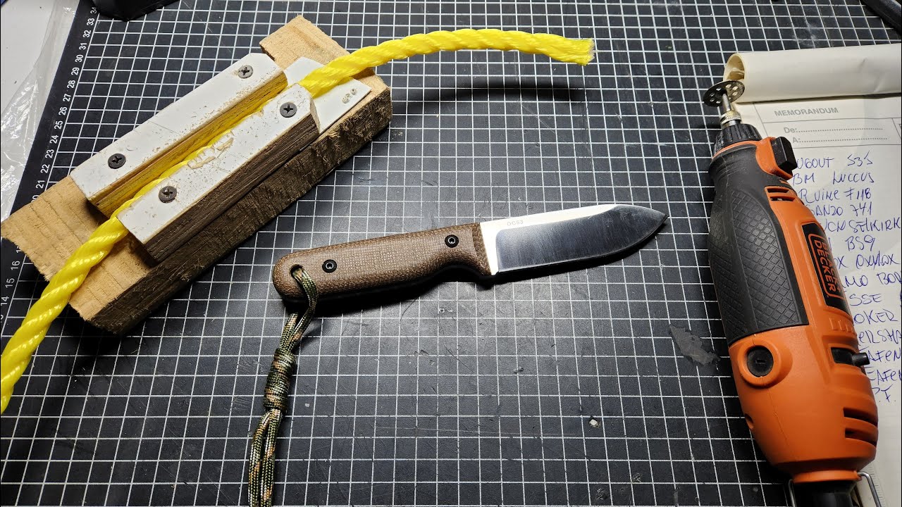 Cuchillo Generico ¨DC53¨ de AliExpress (Retencion de Filo Parte 2)