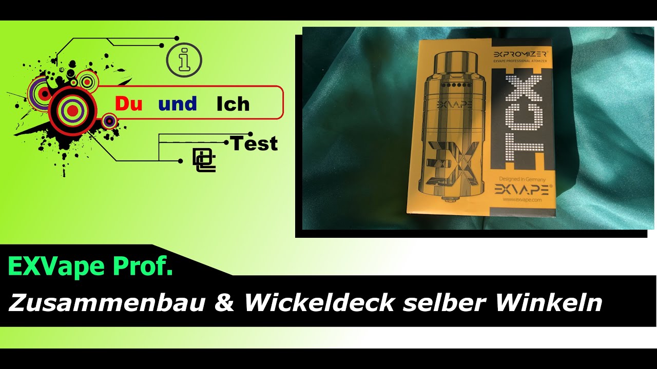 Exvape Expromizer TCX RDTA Selbstwickelverdampfer 7ml