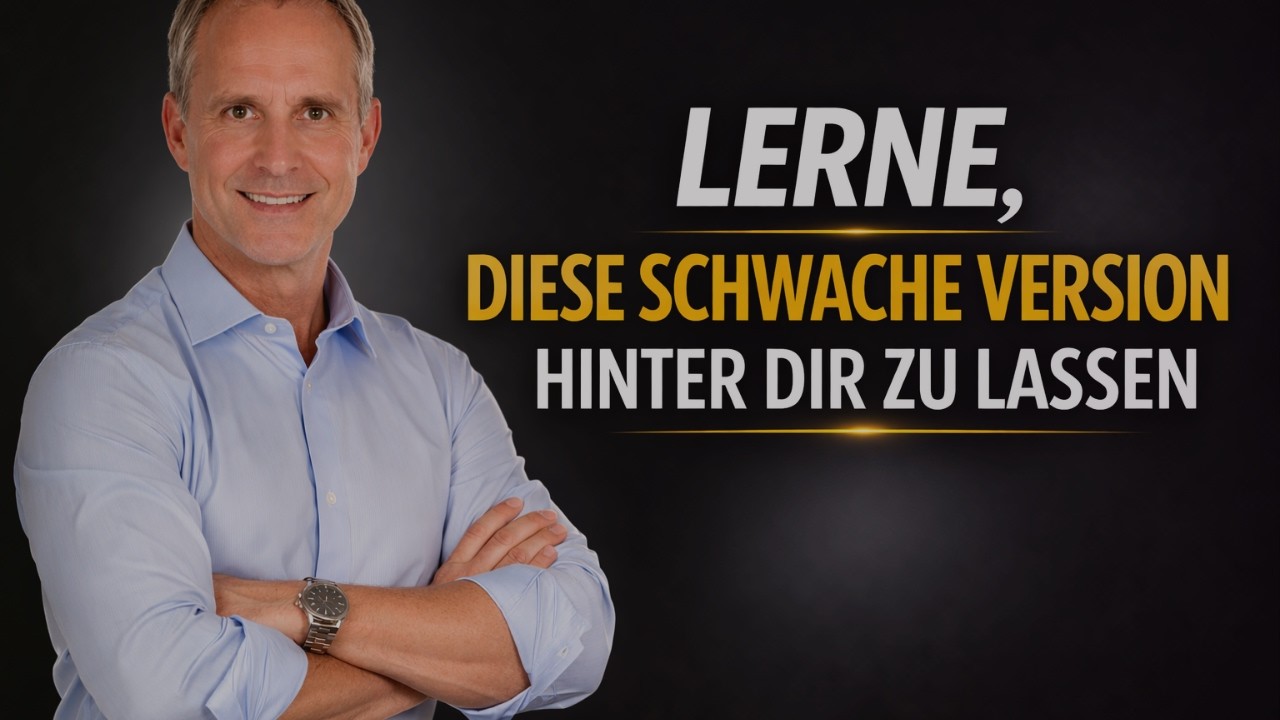 LASS DEINE SCHWACHE VERSION HINTER DIR UND WERDE DIE STARKE PERSON, DIE DEINE ZUKUNFT BRAUCHT.