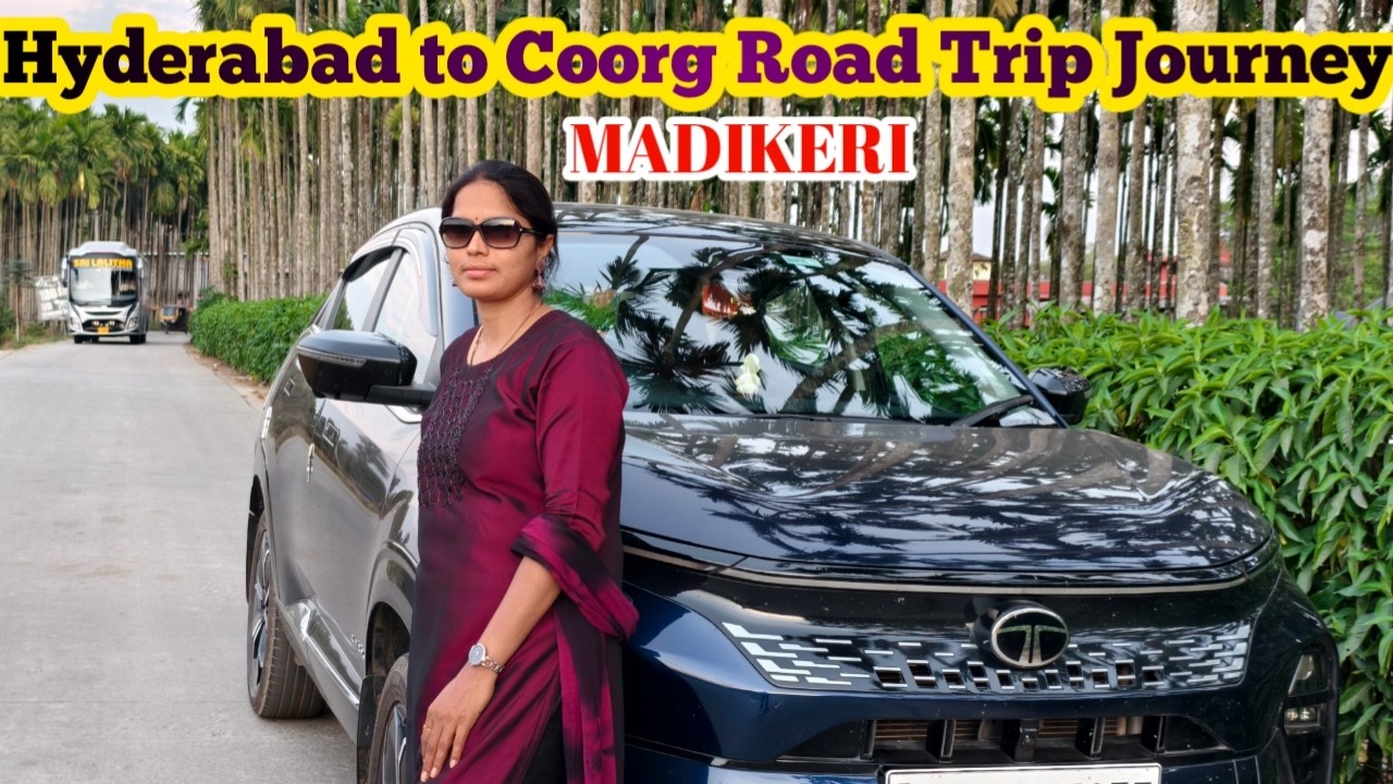 Hyderabad to Coorg Road Trip Journey/Hyderabad to Madikeri road trip journey/travel video/Coorg