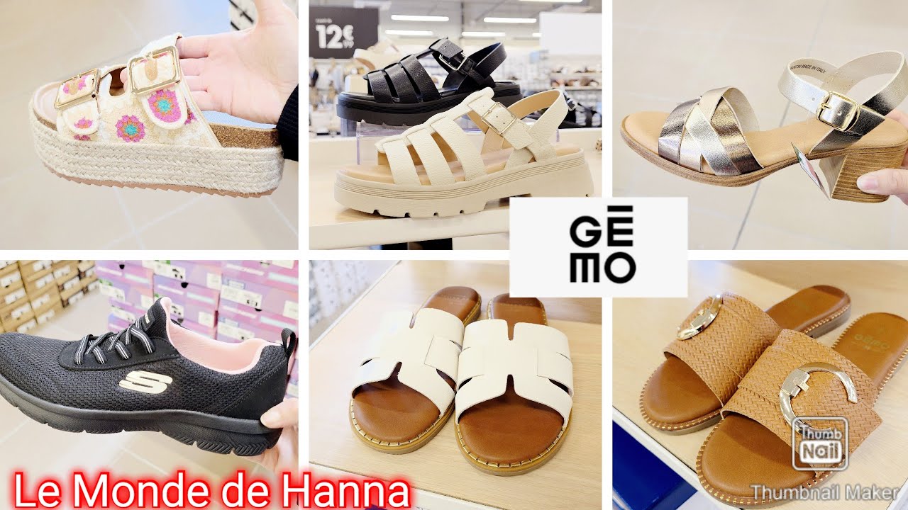 GEMO MODE 12-05 NOUVELLE COLLECTION CHAUSSURES FEMME 🚺