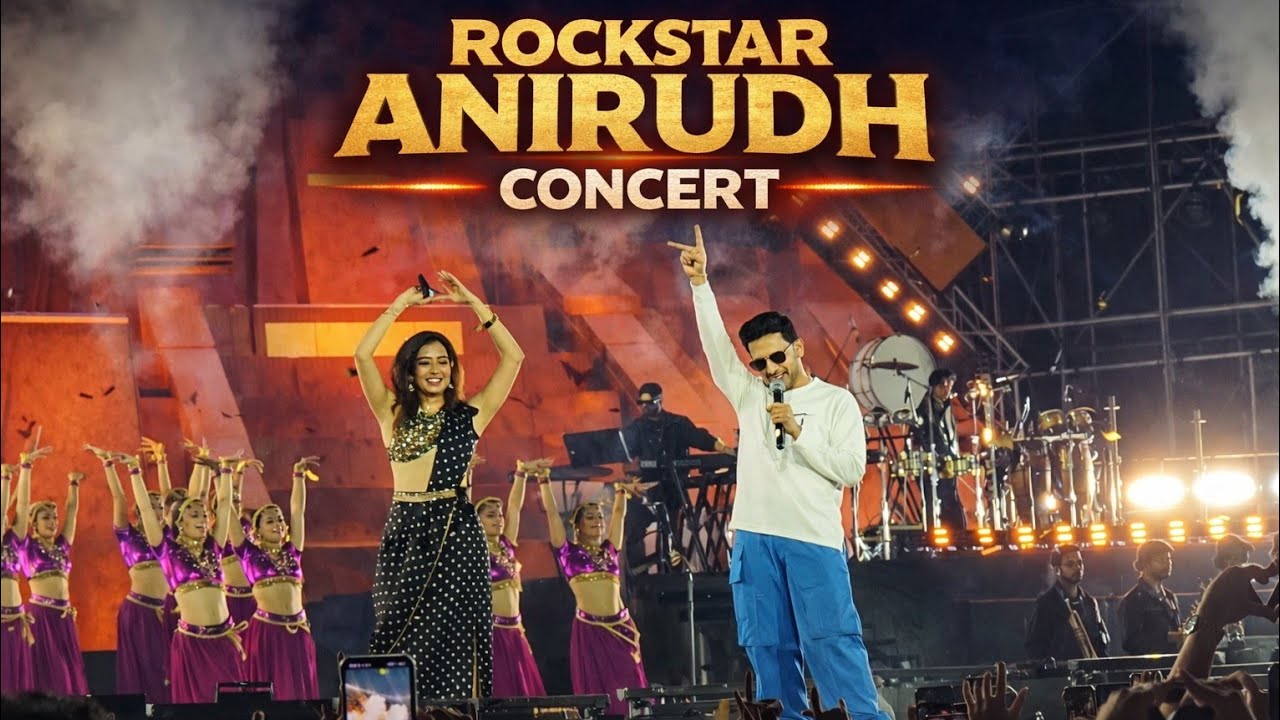 Rockstar Anirudh Live Concert, Hyderabad  | 21 March 2026