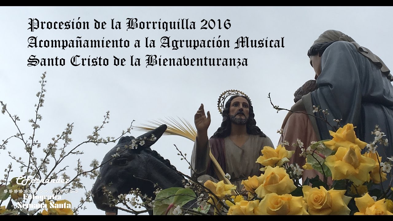 Procesión de la Borriquilla 2016( completo). Domingo de Ramos.//León.