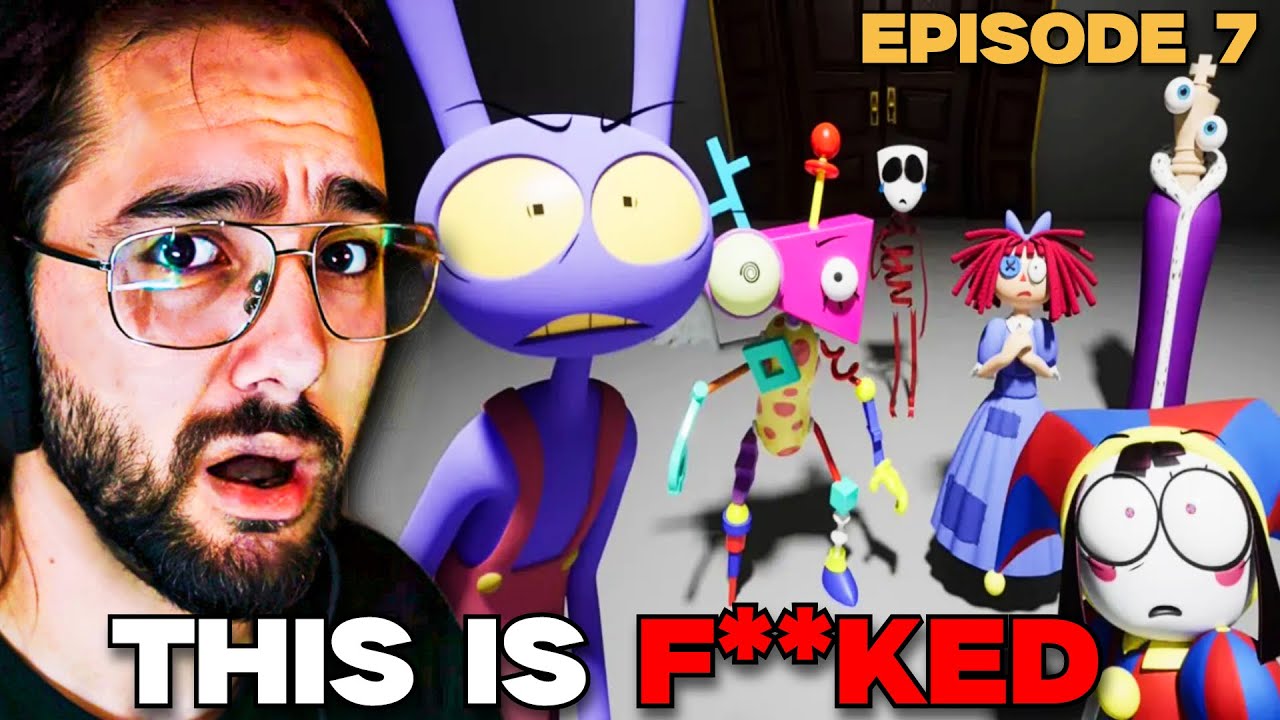 This show got A LOT darker this time... 😭 The Amazing Digital Circus Episode 7 Reaction