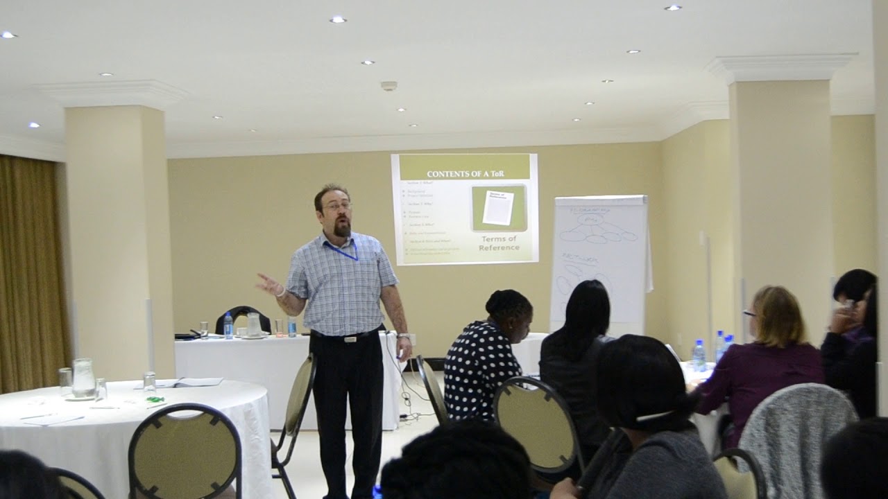 Project Scope - Terms of Reference/Charter: Presentation by Charles Cotter