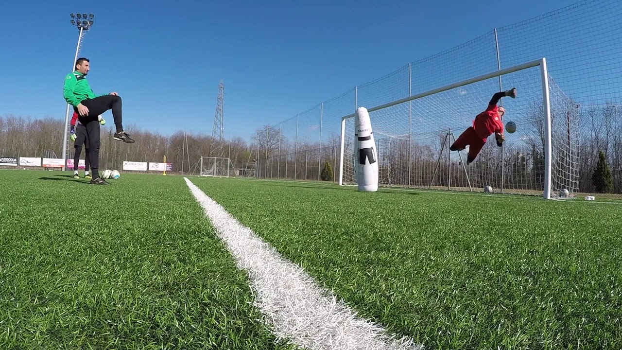 Allenamento Portieri Renzo Sottile  A.C GOZZANO Gesto rapido  e attacco palla