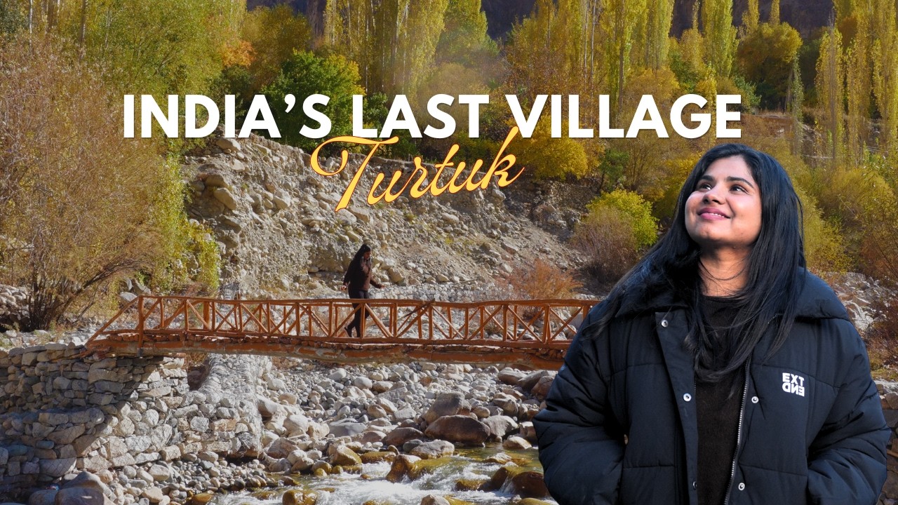 Turtuk Village Ladakh | India' s Last Village | Thang Village at POK Border | Apricot Orchards