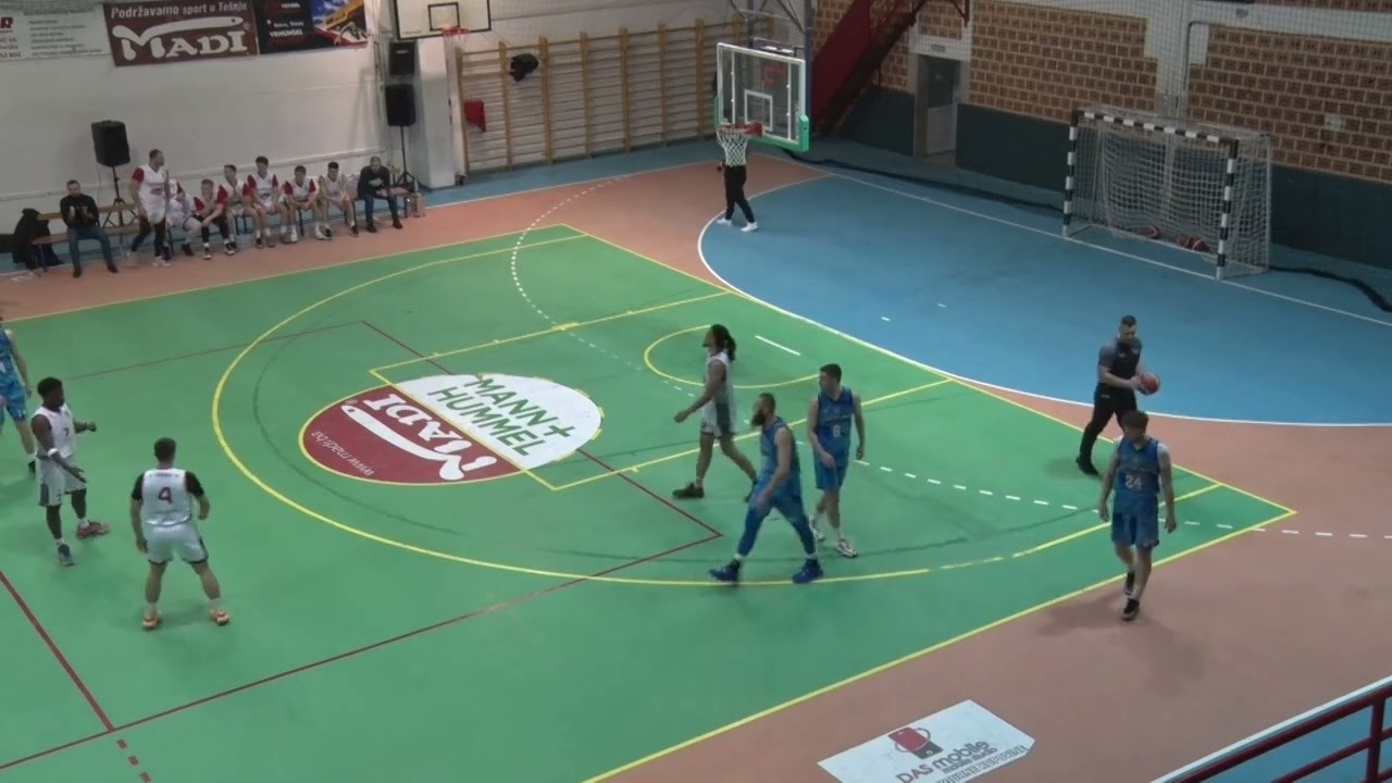 KK GRADINA Tešanj - UKK IUS WOLVES Ilidža A1 Liga KSBIH Kolo br: 17