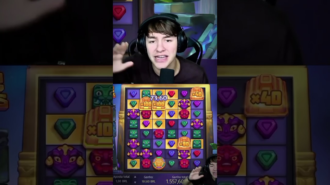 O ZEZII PEGOU MAXWIN NO AZTEC CLUSTER!! 