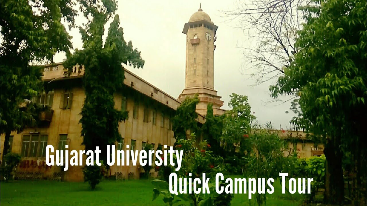 Gujarat University Ahmedabad - Quick Campus Tour (Government University)